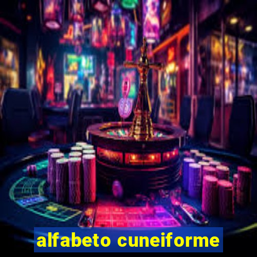 alfabeto cuneiforme